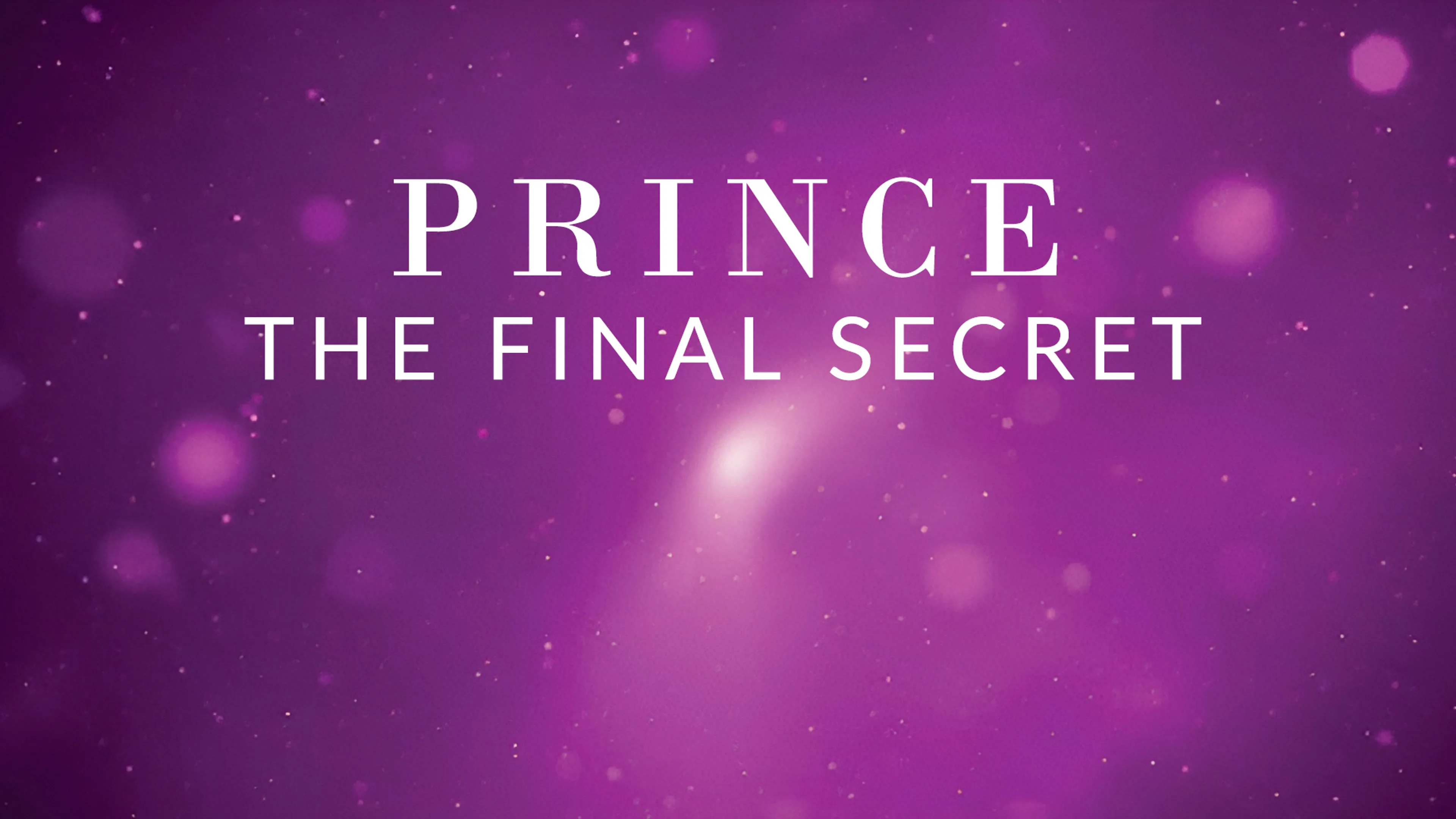 Prince: The Final Secret poster